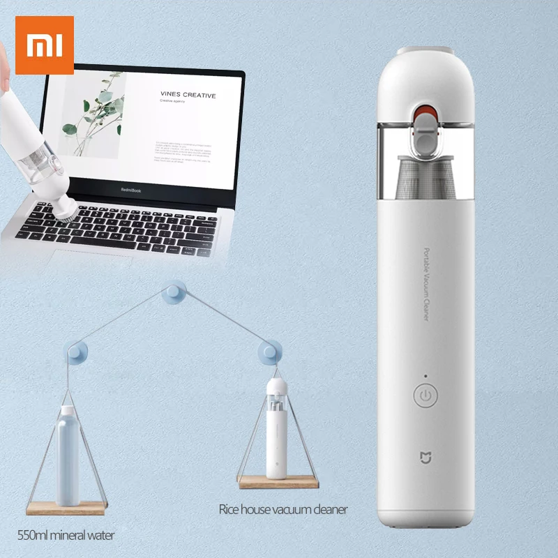 Xiaomi Mijia Vacuum Cleaner Wireless Handheld Portable Mini Household Car Vacuum Cleaner Light Flexible 13000PA Strong Power
Xiaomi Mijia Vacuum Cleaner Wireless Handheld Portable Mini Household Car Vacuum Cleaner Light Flexible 13000PA Strong Power