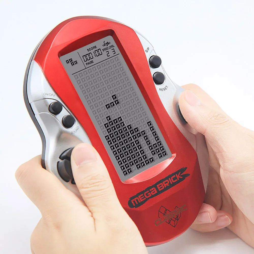 Retro Classic Tetris Handheld Game Console Mini Pocket Handheld Game Player Built-in 23 Classic Games Best Gift for Child
Retro Classic Tetris Handheld Game Console Mini Pocket Handheld Game Player Built-in 23 Classic Games Best Gift for Child