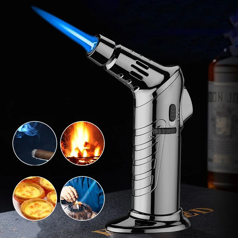 Turbo Gas Lighters Metal Windproof Smoking Accessories Kitchen Cooking Jewelry Welding Cigarettes Lighters Gadgets For Men
Turbo Gas Lighters Metal Windproof Smoking Accessories Kitchen Cooking Jewelry Welding Cigarettes Lighters Gadgets For Men