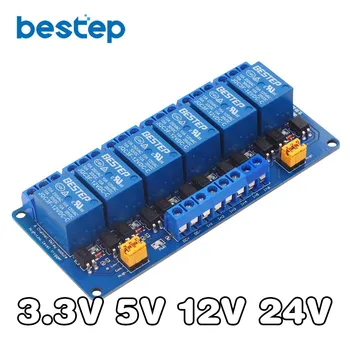 3.3V 5V 12V 24V 6 Channel Relay Module High and Low Level Trigger with Optocoupler Relay Output 6 way Relay Module for Arduino
3.3V 5V 12V 24V 6 Channel Relay Module High and Low Level Trigger with Optocoupler Relay Output 6 way Relay Module for Arduino