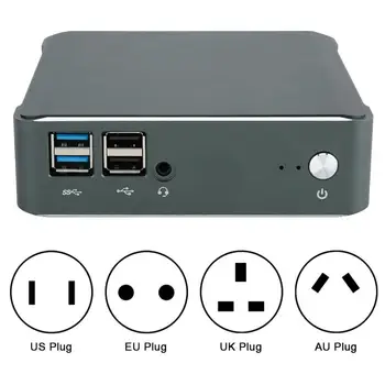 Quad-Core Mini PC Built-in for Intel i5 8265U CPU 4K DP 8GB RAM+128GB SSD (100-240V)
Quad-Core Mini PC Built-in for Intel i5 8265U CPU 4K DP 8GB RAM+128GB SSD (100-240V)