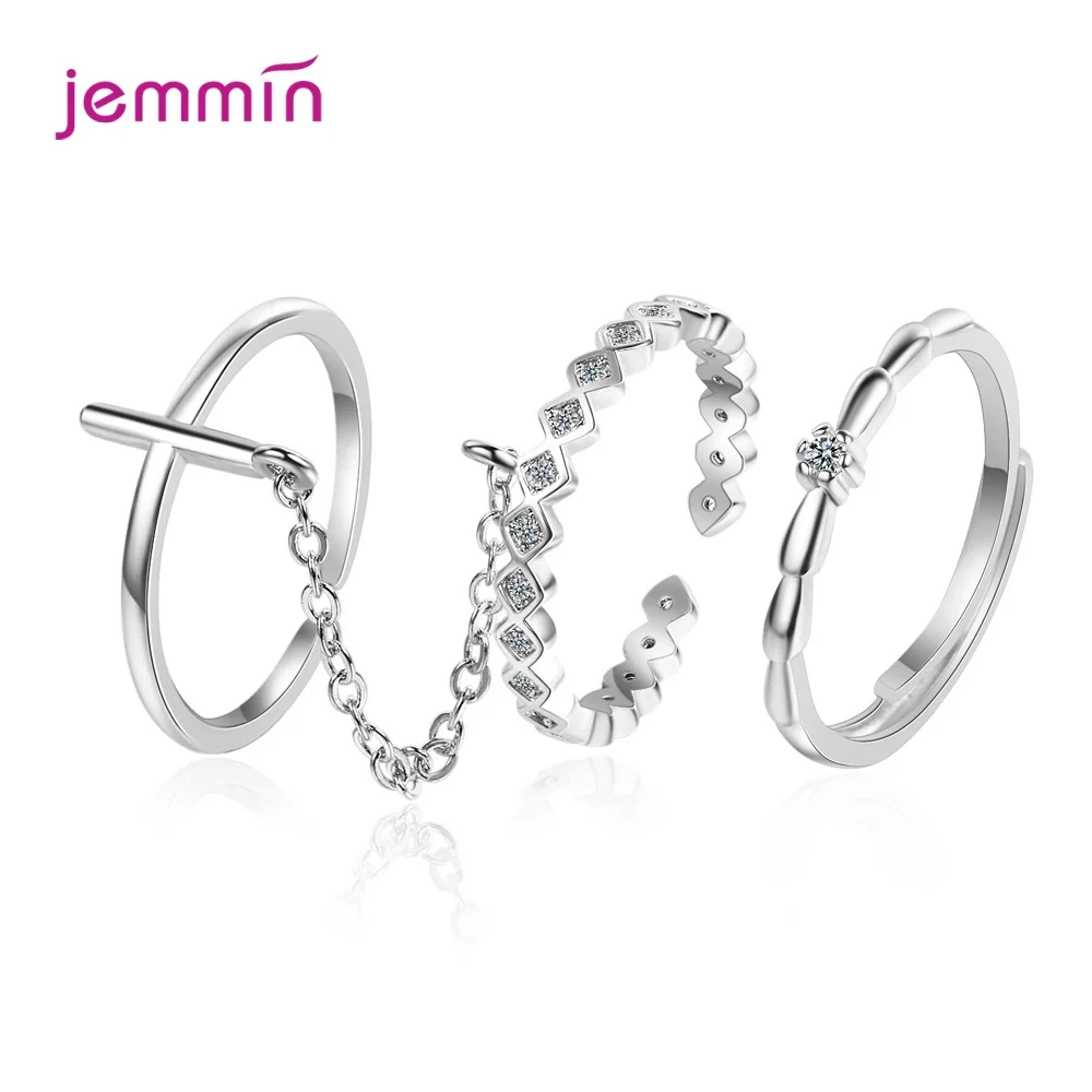 3Pcs/Set Women Simple Rings Adjustable Geometric Chain Finger Joint Ring Set Bohemian Ladies Beach Party Jewelry Gifts
3Pcs/Set Women Simple Rings Adjustable Geometric Chain Finger Joint Ring Set Bohemian Ladies Beach Party Jewelry Gifts