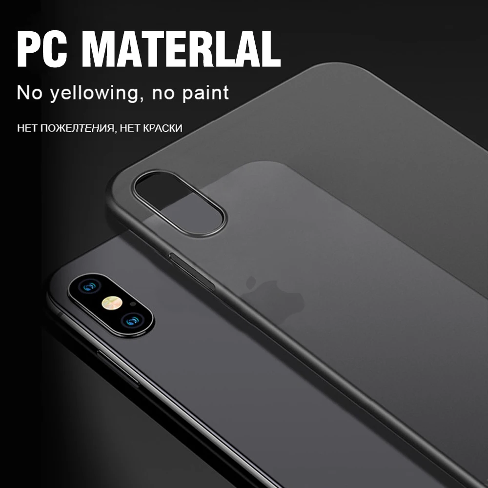 Colorful Phone Case For iPhone X XR XS Max Ultra Thin Matte PC Cases For iPhone 7 8 Plus 6S 6 Plus 5s 5 SE Cover
Colorful Phone Case For iPhone X XR XS Max Ultra Thin Matte PC Cases For iPhone 7 8 Plus 6S 6 Plus 5s 5 SE Cover