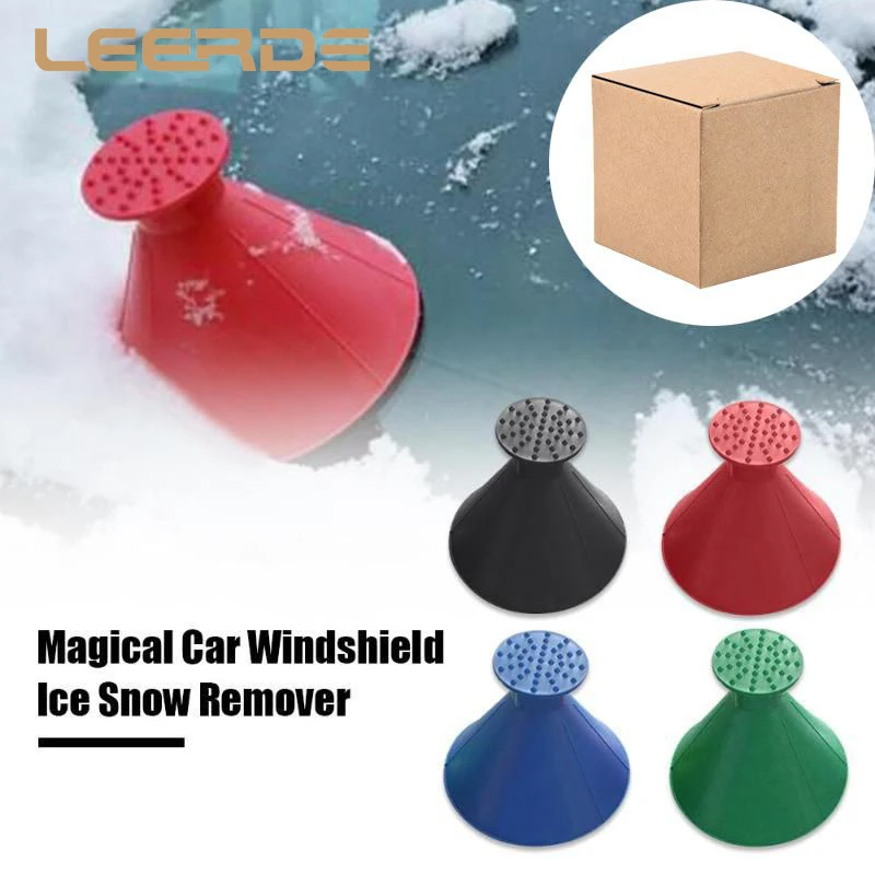 Magic Ice Scraper Window Snow Remover Snow shovel Scraping Oil Funnel Scrapers Deicer Glass Cleaning Tools Deicing Cone With Box
Magic Ice Scraper Window Snow Remover Snow shovel Scraping Oil Funnel Scrapers Deicer Glass Cleaning Tools Deicing Cone With Box
