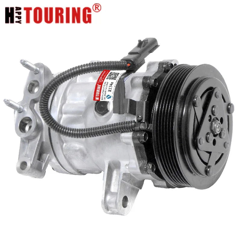 BuyAutoParts 60-89350RK New For 2009 Dodge Journey V6 w//Rear AC AC Compressor w//A//C Repair Kit