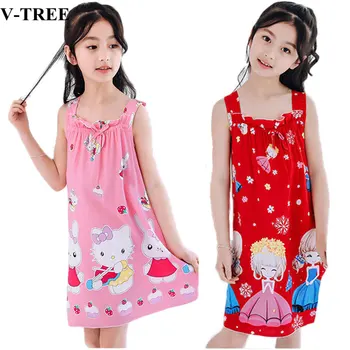 Summer 2019 Girls Sleepwear Cartoon Nightgowns For Girls Cotton Children Night Dress Teenager Nightdress Baby Pajamas 10 12
Summer 2019 Girls Sleepwear Cartoon Nightgowns For Girls Cotton Children Night Dress Teenager Nightdress Baby Pajamas 10 12