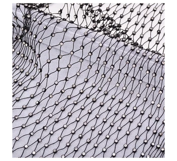 Free Shipping ss8 Crystal Glass Rhinestones Fishnet Elastic Net Stockings Strass Fabric Mesh Black Crystal Trim for DIY Crafts
Free Shipping ss8 Crystal Glass Rhinestones Fishnet Elastic Net Stockings Strass Fabric Mesh Black Crystal Trim for DIY Crafts