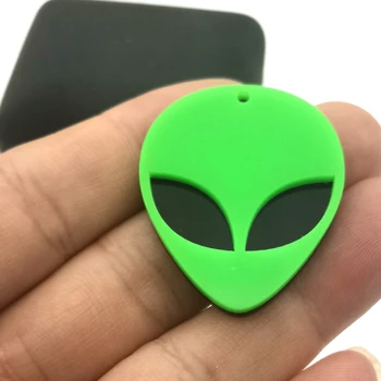 5 Pieces of Acrylic Resin Cute UFO, Alien Head Pendant Necklace Bracelet Lady Jewelry DIY Making Pendant
5 Pieces of Acrylic Resin Cute UFO, Alien Head Pendant Necklace Bracelet Lady Jewelry DIY Making Pendant