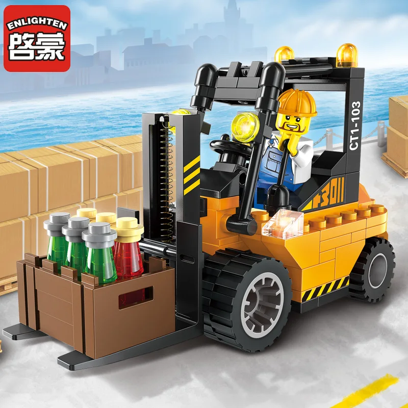 Legoingly Building Blocks City Cars forklift 115pcs Educational Bricks Toy Boy Gift Compatible
Legoingly Building Blocks City Cars forklift 115pcs Educational Bricks Toy Boy Gift Compatible