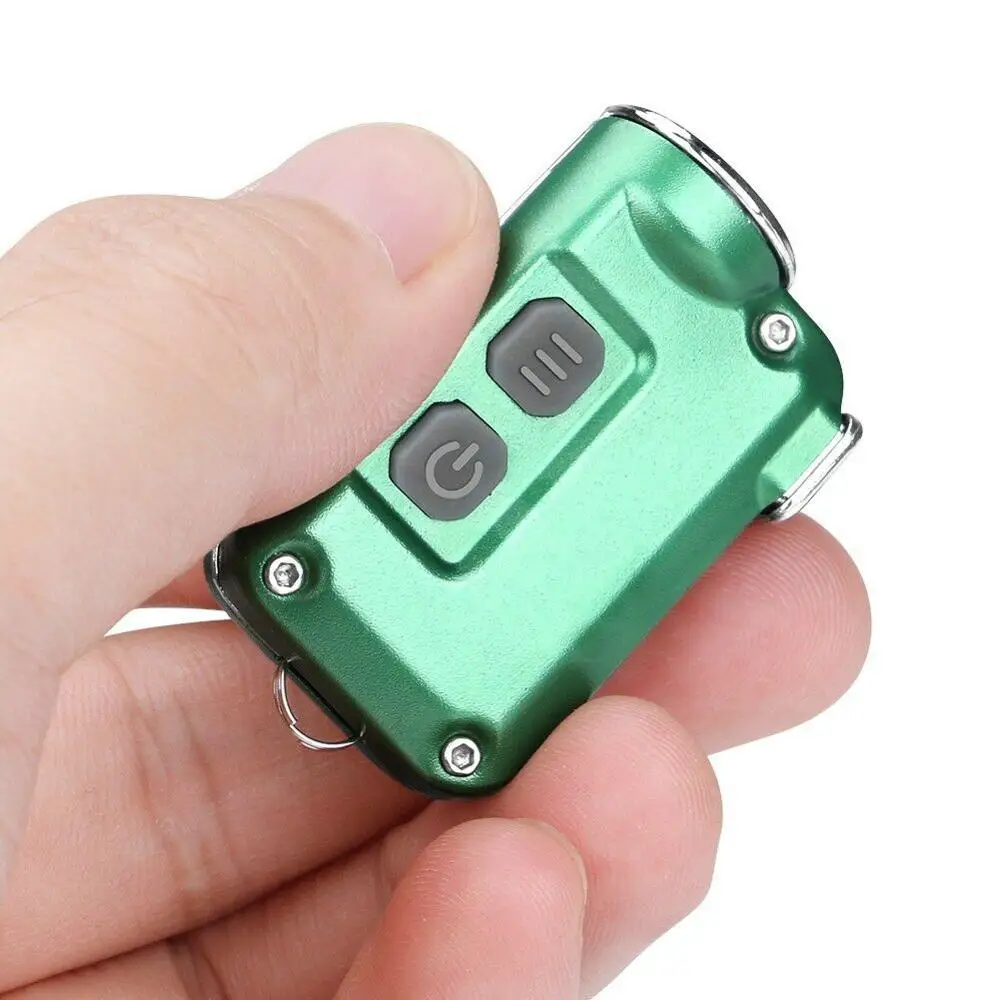 Mini LED Flashlight Keychain Portable Camping Hiking Emergency Use Small Lantern Pocket Dual Switch USB Rechargeable Light
Mini LED Flashlight Keychain Portable Camping Hiking Emergency Use Small Lantern Pocket Dual Switch USB Rechargeable Light