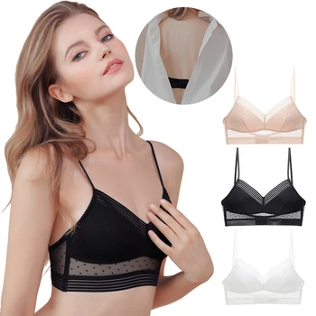 Fashion Sexy Low Back Bra Lace Bralette Backless Bra Thin Underwear Women Lingerie Sexy Tank Tops yoga bras Sports Bras dropship
Fashion Sexy Low Back Bra Lace Bralette Backless Bra Thin Underwear Women Lingerie Sexy Tank Tops yoga bras Sports Bras dropship