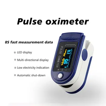 Portable Fingertip Pulse Oximeter Heart Rate Meter with Pulse Curve Display & Easy-to-read Color Display for Home Use C201J1
Portable Fingertip Pulse Oximeter Heart Rate Meter with Pulse Curve Display & Easy-to-read Color Display for Home Use C201J1