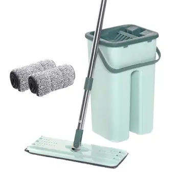 Spray Flat Squeeze Floor Mop with Bucket Reusable Microfiber Pads Hand Free Wringing Wet Dry House Cleaning Lazy Mops
Spray Flat Squeeze Floor Mop with Bucket Reusable Microfiber Pads Hand Free Wringing Wet Dry House Cleaning Lazy Mops