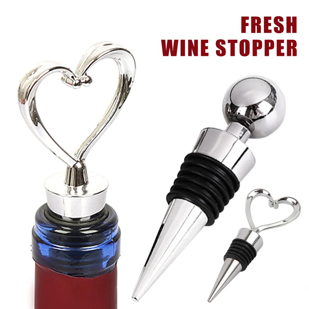 Wine Bottle Stopper Heart/Ball Shaped Red Wine Beverage Champagne Preserver Cork Wedding Favors Xmas Gifts for Wine Lovers
Wine Bottle Stopper Heart/Ball Shaped Red Wine Beverage Champagne Preserver Cork Wedding Favors Xmas Gifts for Wine Lovers
