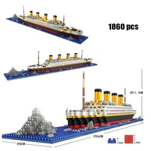 1860pcs RMS Titanic Ship Cruise Boat Model Building Blocks High-tech Classic Boat Sets Bricks DIY Birthday Kids Toys Gifts
1860pcs RMS Titanic Ship Cruise Boat Model Building Blocks High-tech Classic Boat Sets Bricks DIY Birthday Kids Toys Gifts