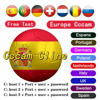 Best stable Europe Cccam cline for Spain Poland Portugal Oscam cline DVB-S2 for Satellite TV Receiver GTmedia V8 NOVA V7S HD
Best stable Europe Cccam cline for Spain Poland Portugal Oscam cline DVB-S2 for Satellite TV Receiver GTmedia V8 NOVA V7S HD