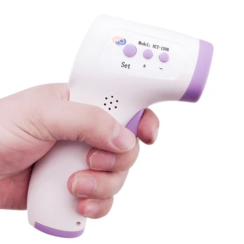Infrared Thermometer Body Digital Electronic Thermometer Multi-Purpose Non-Contact Forehead Measure Temperature Gun
Infrared Thermometer Body Digital Electronic Thermometer Multi-Purpose Non-Contact Forehead Measure Temperature Gun
