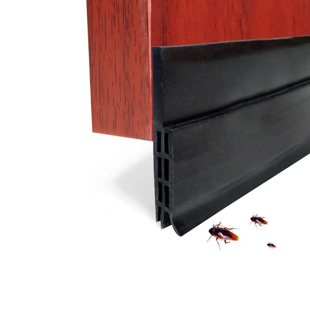Door Sweep Weather Stripping Soundproof Rubber Bottom Seal Strip Draft Stopper Draught Excluder
Door Sweep Weather Stripping Soundproof Rubber Bottom Seal Strip Draft Stopper Draught Excluder