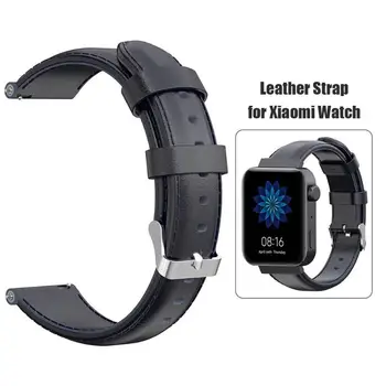 Adjustable 18mm Leather Watch Strap Band Replacement for Xiaomi Smart Bracelet Classic Colors and Simple Durable Design 
Adjustable 18mm Leather Watch Strap Band Replacement for Xiaomi Smart Bracelet Classic Colors and Simple Durable Design