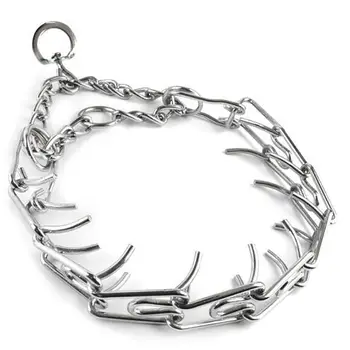 Steel Iron Chain Pet Dog Collar Adjustable Metal Pinch Dog Training Chain Collar Prong Pet Choke Collars for Medium Large Dogs
Steel Iron Chain Pet Dog Collar Adjustable Metal Pinch Dog Training Chain Collar Prong Pet Choke Collars for Medium Large Dogs