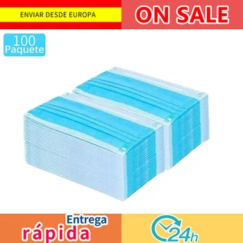 100Pcs Fast Delivery! High Quality Non Woven Disposable Face Mask 3 Layers Anti-Dust Face Masks Ear loop Mouth Mask
100Pcs Fast Delivery! High Quality Non Woven Disposable Face Mask 3 Layers Anti-Dust Face Masks Ear loop Mouth Mask
