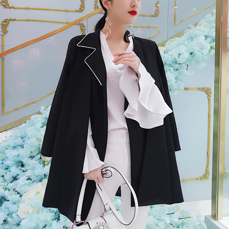 LANMREM Solid Color Collar With Diamonds Without Buckles Two Office Lady Blazer Femme Personality Fashion 2020 Spring New TV154
LANMREM Solid Color Collar With Diamonds Without Buckles Two Office Lady Blazer Femme Personality Fashion 2020 Spring New TV154