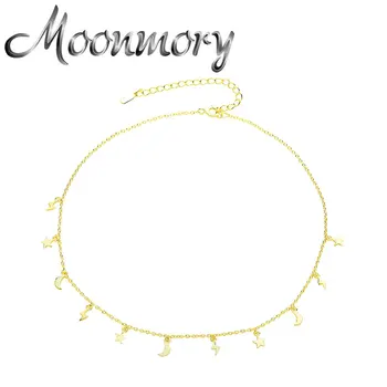 Moonmory 925 Sterling Silver Lightning Bolt Charm Pendant Necklace For Women 2020 Star Moon Tassel Chain Chokers Jewelry Collier
Moonmory 925 Sterling Silver Lightning Bolt Charm Pendant Necklace For Women 2020 Star Moon Tassel Chain Chokers Jewelry Collier