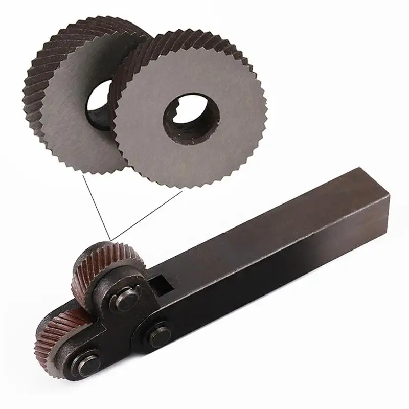 Dual Wheel Knurling Tool Diagonal Wheel Linear Pitch Knurl Set Machine Tools (Only Net Grain Knurling Wheel)
Dual Wheel Knurling Tool Diagonal Wheel Linear Pitch Knurl Set Machine Tools (Only Net Grain Knurling Wheel)