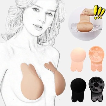 2pcs 1pair Silicone Bra Push Up Self Adhesive Sexy Women Invisible s Nipple Cover Stickers Front Closure Strapless lette
2pcs 1pair Silicone Bra Push Up Self Adhesive Sexy Women Invisible s Nipple Cover Stickers Front Closure Strapless lette