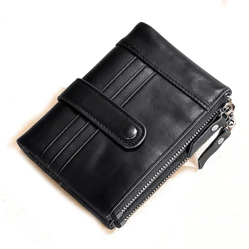 Men Short Handheld Double Zip Rfid Block Wallet Genuine Leather Rfid Wallet New Protective Real Leather Purse For Male
Men Short Handheld Double Zip Rfid Block Wallet Genuine Leather Rfid Wallet New Protective Real Leather Purse For Male