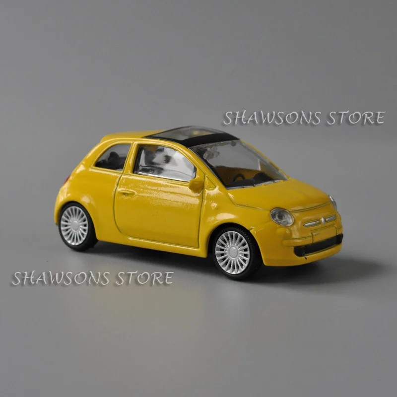 Масштаб 1:43 литая модель автомобиля игрушки Fiat Nuova 500 миниатюрная Реплика | Игрушки
