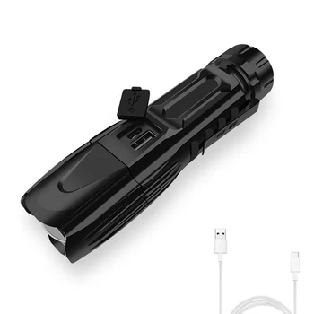 LED Flashlight Rechargeable Tactical Multifunction Torch With Safety Hammer Tactical LED Flashlight
LED Flashlight Rechargeable Tactical Multifunction Torch With Safety Hammer Tactical LED Flashlight