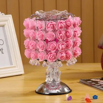 Romantic Rose Flower Table Lamp LED Dimming Bedroom Bedside Light Night Essential Oil Aromatherapy Lamp Wedding Birthday Gift
Romantic Rose Flower Table Lamp LED Dimming Bedroom Bedside Light Night Essential Oil Aromatherapy Lamp Wedding Birthday Gift