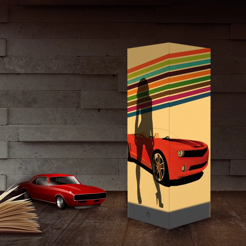 New paper shadow night light USB / battery-powered creative touch lamp home bar table lamp Christmas gift-Cool car and beauty
New paper shadow night light USB / battery-powered creative touch lamp home bar table lamp Christmas gift-Cool car and beauty