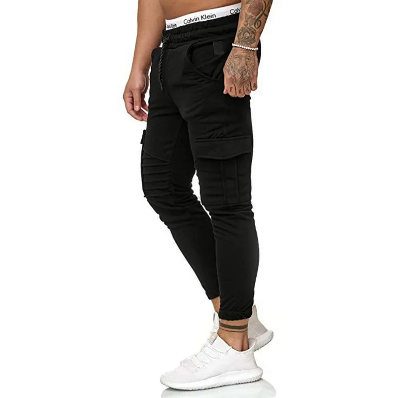 Men's Trousers Multi-pocket Drawstring Pencil Pants Casual Autumn Male High Waist Sweatpants
Men's Trousers Multi-pocket Drawstring Pencil Pants Casual Autumn Male High Waist Sweatpants