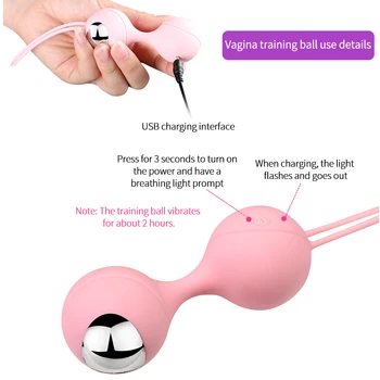 

10 Speeds Wireless Remote Vibrating Jump Eggs Sex Toy Kegel Vaginal Ball Ben Wa Ball Vagina Tight Exercise Geisha Ball for Women