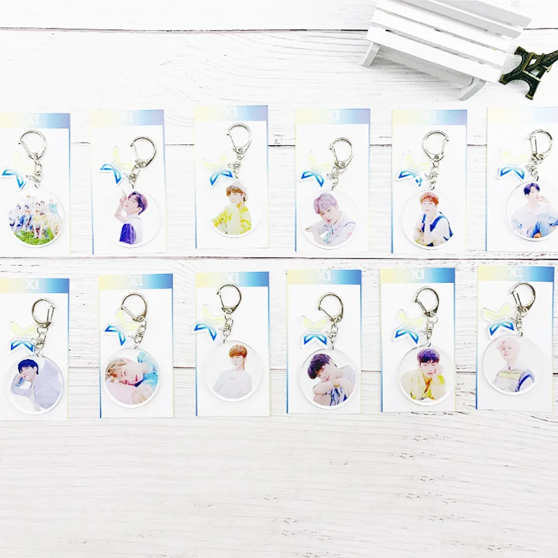 KPOP X1 Produce X 101 X ONE combination new album QUANTUM LEAP same keychain key ring key pendant key chain wholesale keychains
KPOP X1 Produce X 101 X ONE combination new album QUANTUM LEAP same keychain key ring key pendant key chain wholesale keychains
