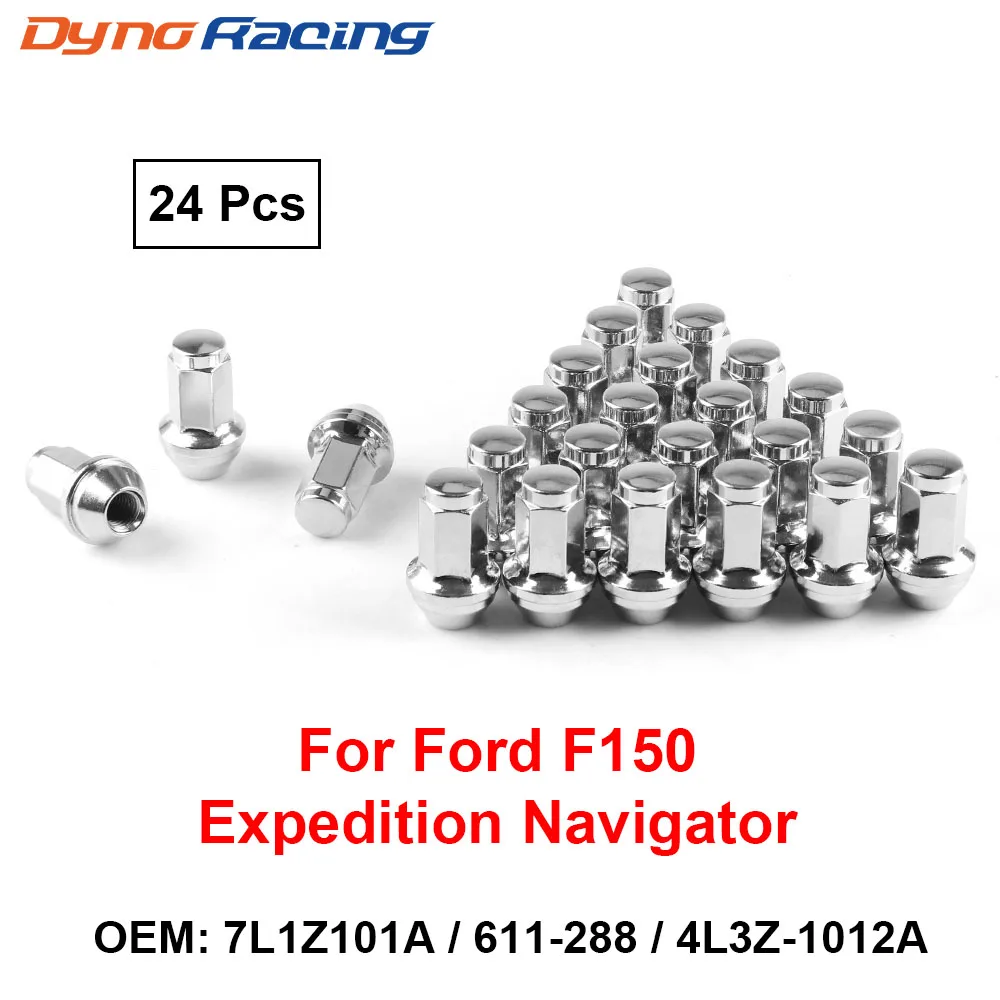 Wheel lug nuts for Ford F-150 Expedition Chrome 14x2.0 OEM Factory Replacement Lug Nuts 2004-2014 611-288 7L1Z1012A 4L3Z-1012-A
Wheel lug nuts for Ford F-150 Expedition Chrome 14x2.0 OEM Factory Replacement Lug Nuts 2004-2014 611-288 7L1Z1012A 4L3Z-1012-A