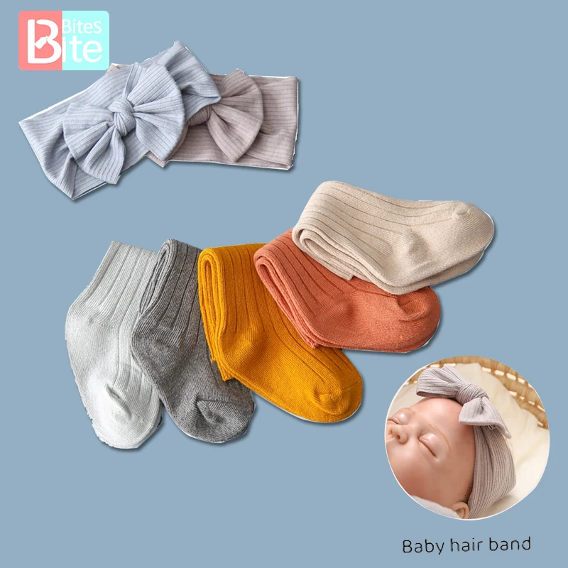 3PCS Baby Headwear Headband Solid Color Soft Cotton Elastic Baby Headband Bows With Elastic Socks Newborn Clothing Accessories
3PCS Baby Headwear Headband Solid Color Soft Cotton Elastic Baby Headband Bows With Elastic Socks Newborn Clothing Accessories