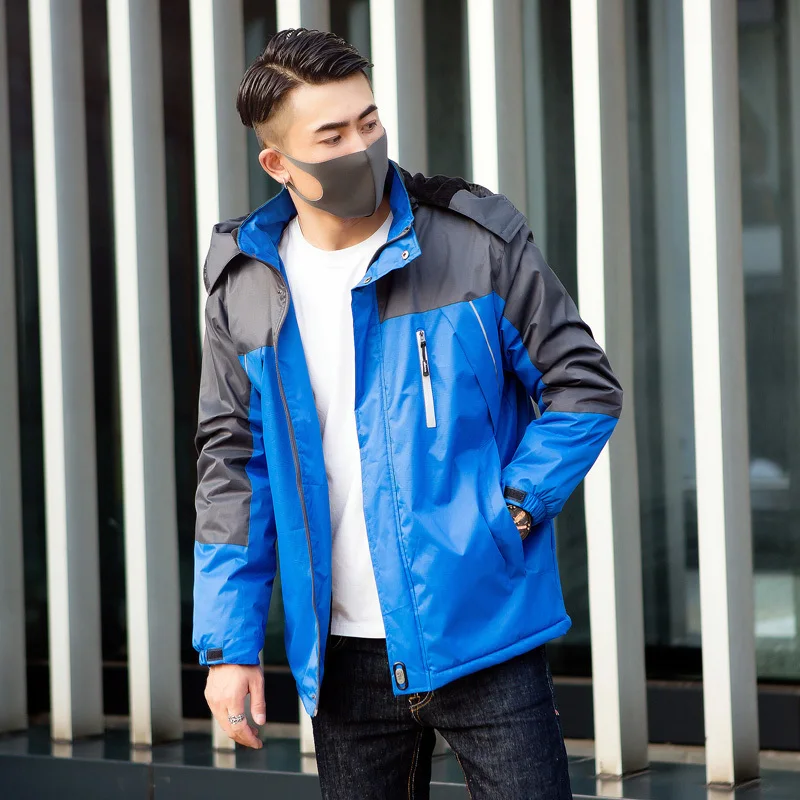 2020 Spring and Autumn Outdoor Sports Jacket Thin Men's Waterproof Breathable streetwear windbreaker Chinese Style Striped Blue
2020 Spring and Autumn Outdoor Sports Jacket Thin Men's Waterproof Breathable streetwear windbreaker Chinese Style Striped Blue