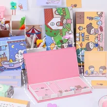 High Quality Sweet House Boxed Notes Multifunctional Index Notepad Combination Set Message Kawaii Stationery Sticky Note
High Quality Sweet House Boxed Notes Multifunctional Index Notepad Combination Set Message Kawaii Stationery Sticky Note