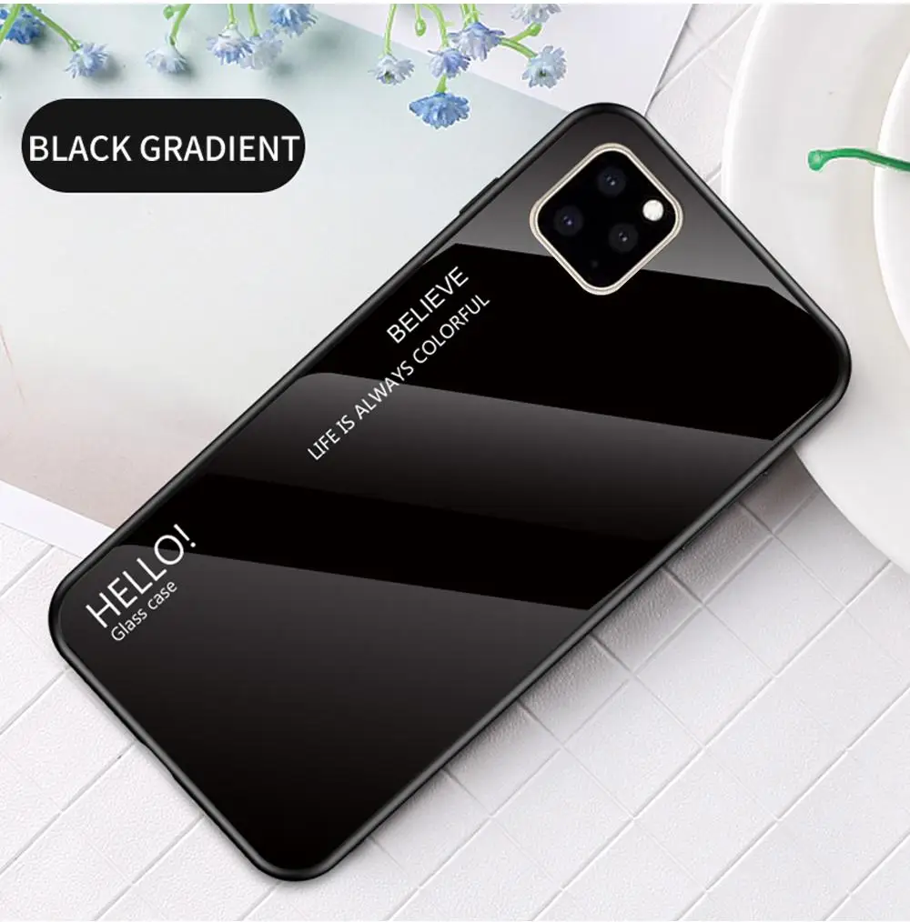 Professional Design Gradient Tempered Glass Case For IPhone 6.5 6.1 5.8 2019 XR X XS Max 7 8 6 6S Plus Back Protector Case
Professional Design Gradient Tempered Glass Case For IPhone 6.5 6.1 5.8 2019 XR X XS Max 7 8 6 6S Plus Back Protector Case