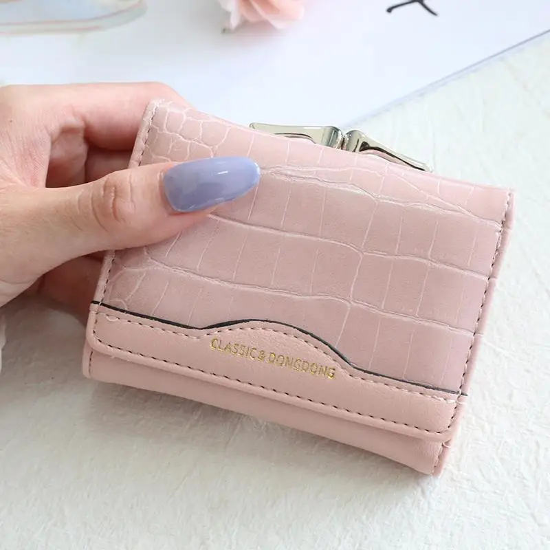 Small Women's Wallet Female Crocodile Pattern Coin Purses Luxury Designer Credit Card Holder Clutch Ladies Money Bags Handbags
Small Women's Wallet Female Crocodile Pattern Coin Purses Luxury Designer Credit Card Holder Clutch Ladies Money Bags Handbags