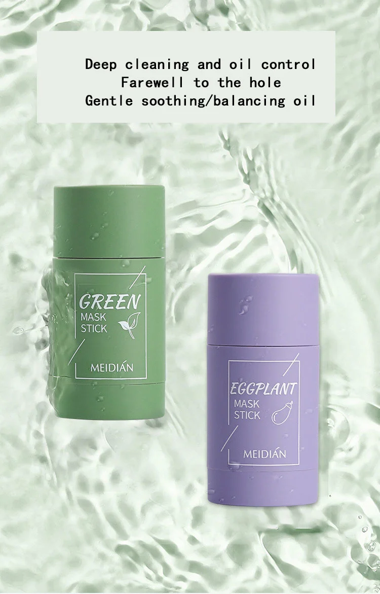 Green Tea Cleansing Solid Mask Eggplant Acne Cleansing Beauty Skin Green Tea Moisturizing Hydrating Whitening Care Face 8 H5f6d5f699e4d44b4a42dc3c806f81752C