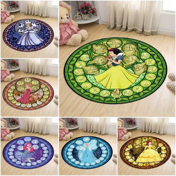Cartoon Kingdom Hearts Round Little Princess Carpet Bedroom Living Room Carpet Room Door Mat Anti-slip Mat
Cartoon Kingdom Hearts Round Little Princess Carpet Bedroom Living Room Carpet Room Door Mat Anti-slip Mat