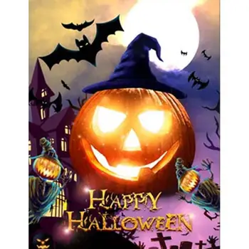 Diamond Painting DIY 5D Embroidery Halloween Pumpkin Cross Craft Souvenir Gift Kits Art 
Diamond Painting DIY 5D Embroidery Halloween Pumpkin Cross Craft Souvenir Gift Kits Art