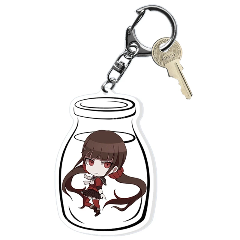 2020 Danganronpa: Счастливый брелок с триггером двусторонний акриловый кулон аксессуары