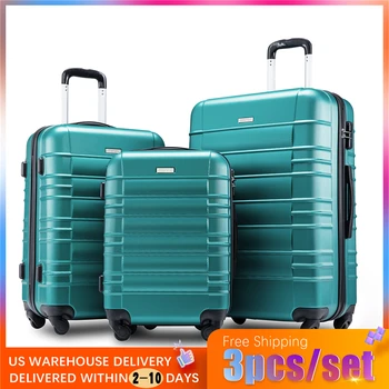 VOGVIGO 100% ABS Rolling Luggage New Travel Suitcase with Spinner Wheels 20&24&28 inch Women Men Travel Baggage Malas De Viagem 
VOGVIGO 100% ABS Rolling Luggage New Travel Suitcase with Spinner Wheels 20&24&28 inch Women Men Travel Baggage Malas De Viagem