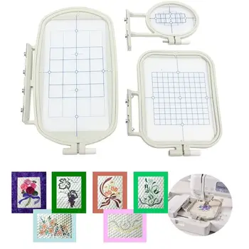 3-Pack Embroidery Machine Hoop Set Sewing Hoop Frame for Brother with Adjustment Screws
3-Pack Embroidery Machine Hoop Set Sewing Hoop Frame for Brother with Adjustment Screws