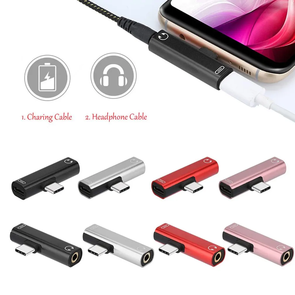 2 In 1 Type C To 3.5mm Jack Earphone Charging Converter USB Type-C Audio Adapter for Xiaomi 6 for Huawei P10 Mate 20
2 In 1 Type C To 3.5mm Jack Earphone Charging Converter USB Type-C Audio Adapter for Xiaomi 6 for Huawei P10 Mate 20